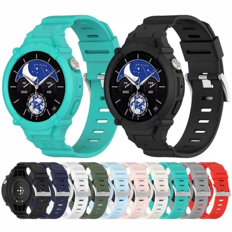 Integrated Bands For Watch 5 Watch 3 Replacement Wristbands Colourful Silicone Bracelets Quick Release