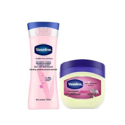 Vaseline Tělové mléko s niacinamidem & Dětské želé Set