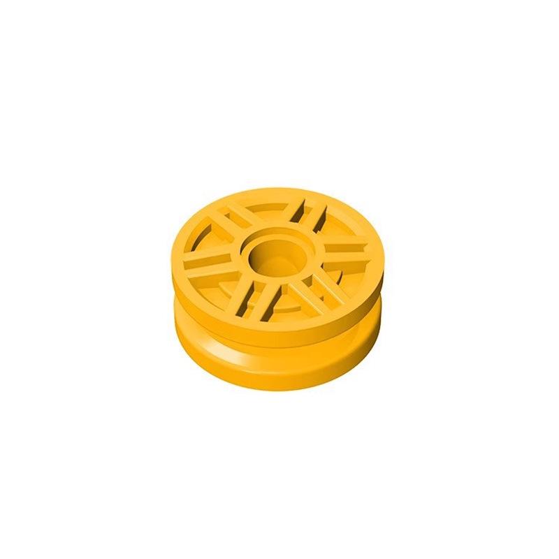 50g MOC 13971 Small Particle Building Blocks: 18x7mm Hub-Compatible Car Parts Standard