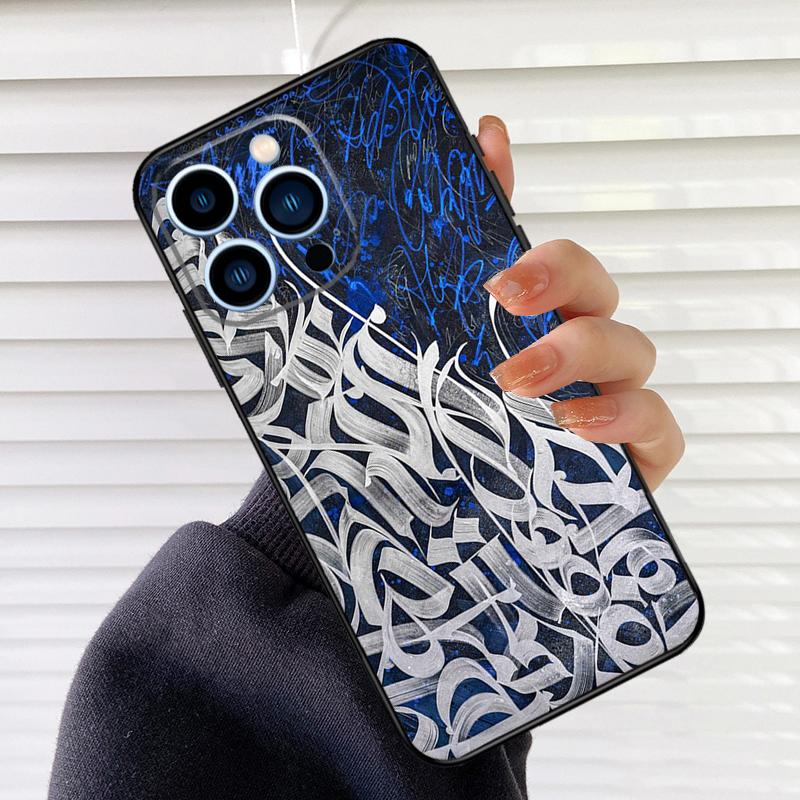 Pokras Lampas Art Graffiti Phone Case For iPhone 17 16 15 13 11 12 14 Pro Max mini 15 16 Plus 16e 17 Air Cover Fundas
