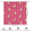 Cute Koala Shower Curtain Tropical Forest Animal Bathroom Decor Waterproof Fabric Washable Modern Vintage Home Decor