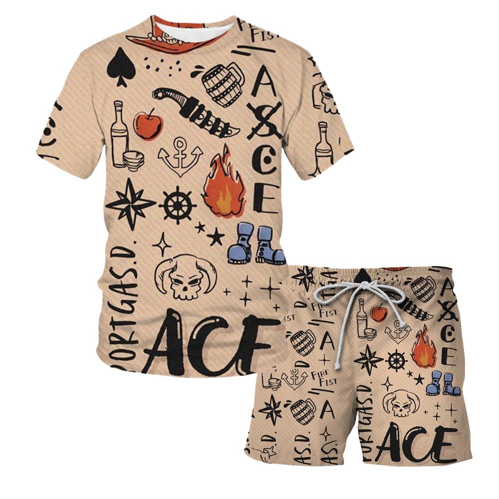 Jednoczęściowy zestaw koszulek dziecięcych odzież sportowa Baby Boy Clohtes odzież dziewczęca T-shirt szorty męski garnitur letnia plaża