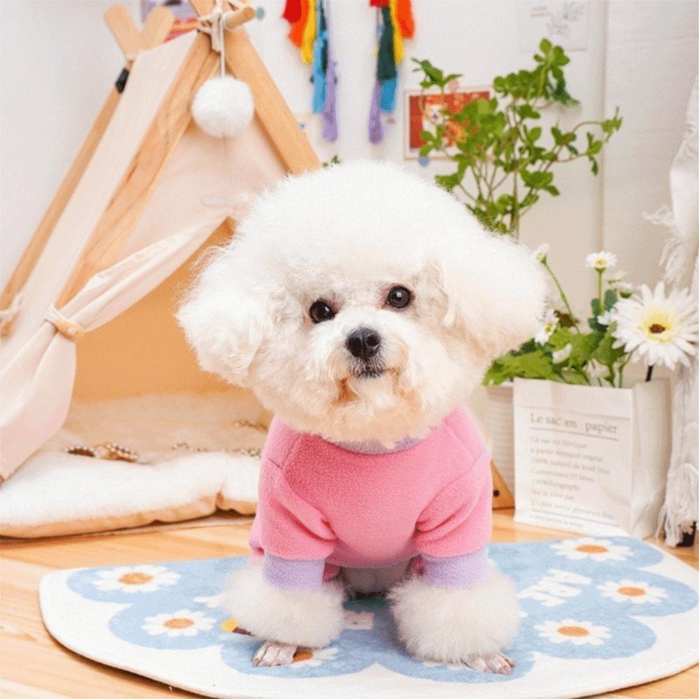 Warm Dog Towing Suit Comfortable Dog Four Legged Clothing Dog Pajamas Autumn Winter
