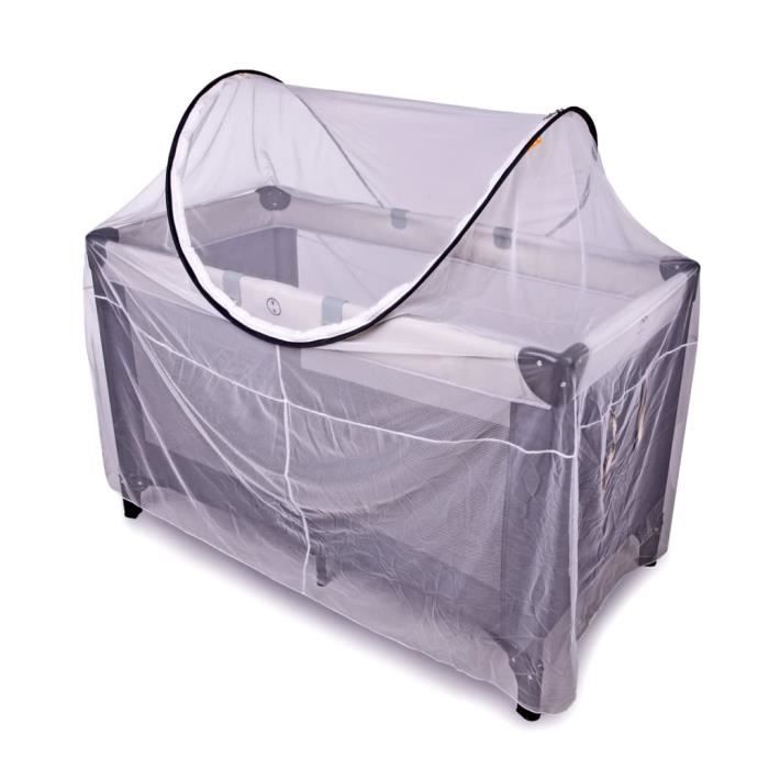 DERYAN Moustiquaire Pour Lit De Camping 120x60x100 Cm Blanc