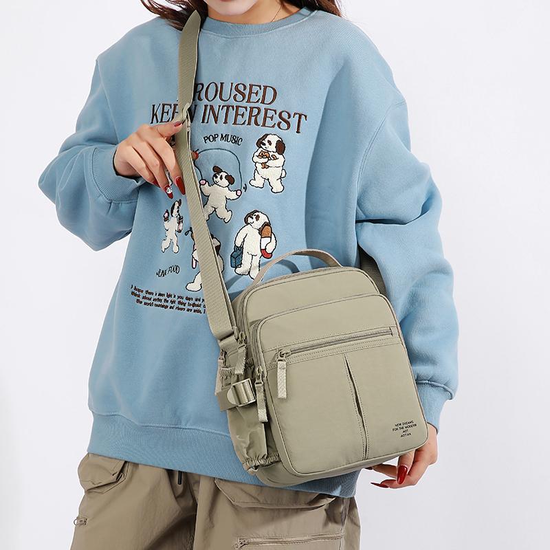 Men's Multi-compartment Multi-functional One-shoulder Crossbody Tote