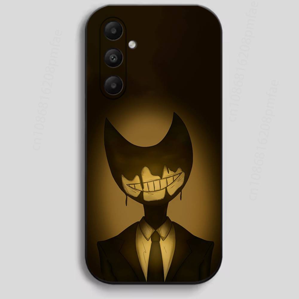 Machine B-Bendy and the Ink Phone Case For Samsung Galaxy A13,21s,22,31,32,40,52,71,A91 Soft Black Shell