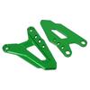 Rearset Footrests Pedal Rear Heel Guard Plates For Kawasaki NINJA 400 Z400 Ninja 250 Z250 2018-2025 Foot Pegs Protector Cover