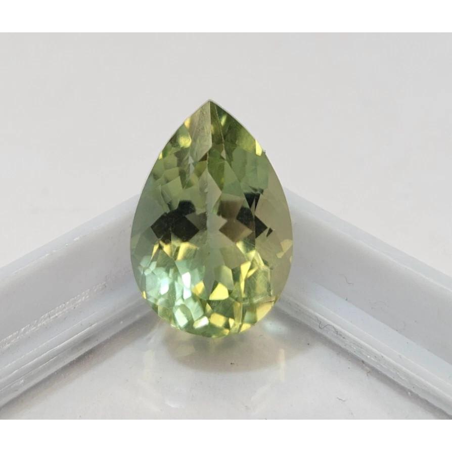 4-6 Ct Natural Brilliant Parti Sapphire Shape Pear Cut Fabulous Gemstone