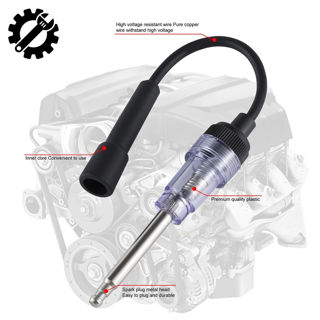 Car Spark Plug Tester Diagnostic Tools Accessories Verification Tool Automotive Diagnostics Repair Disassembly Scanner Diagnosis