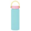 550ml Stainless Steel Vacuum Insulated Travel Mug With Wide Mouth Carry Strap - Outdoor Sports Water Bottle Gym Hiking