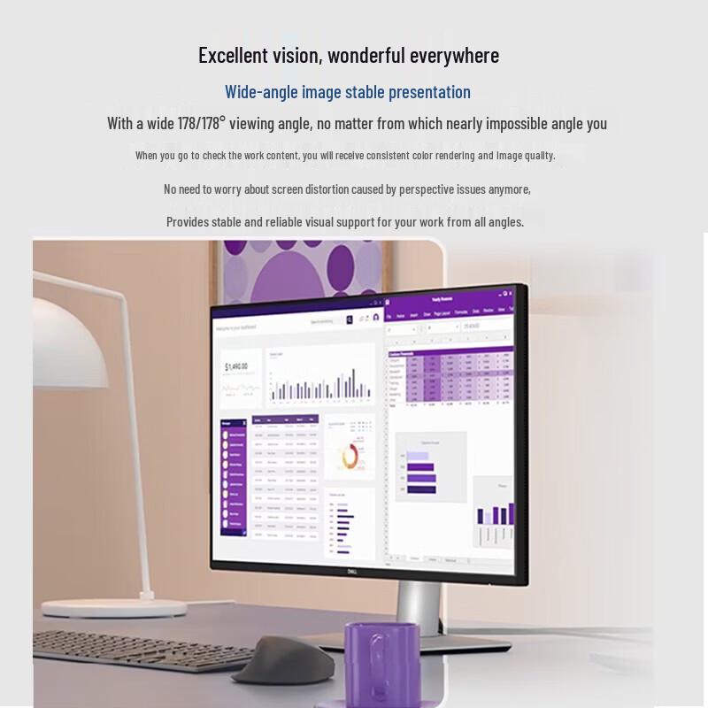 Dell P2425D 23.8-inch 2K QHD IPS 100Hz Monitor (CN version)