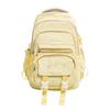 Schoolbag New Campus Style High Value Large Capacity School Bag Fashion Versatile Solid Color Backpack Wide Shoulder Strap Lightweight Backpack Women