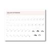 Lash Extensions Technician Guide Posters and Prints Makeup Wall Art Picture Room Decor Eyelash Business Form Art Canvas Poster