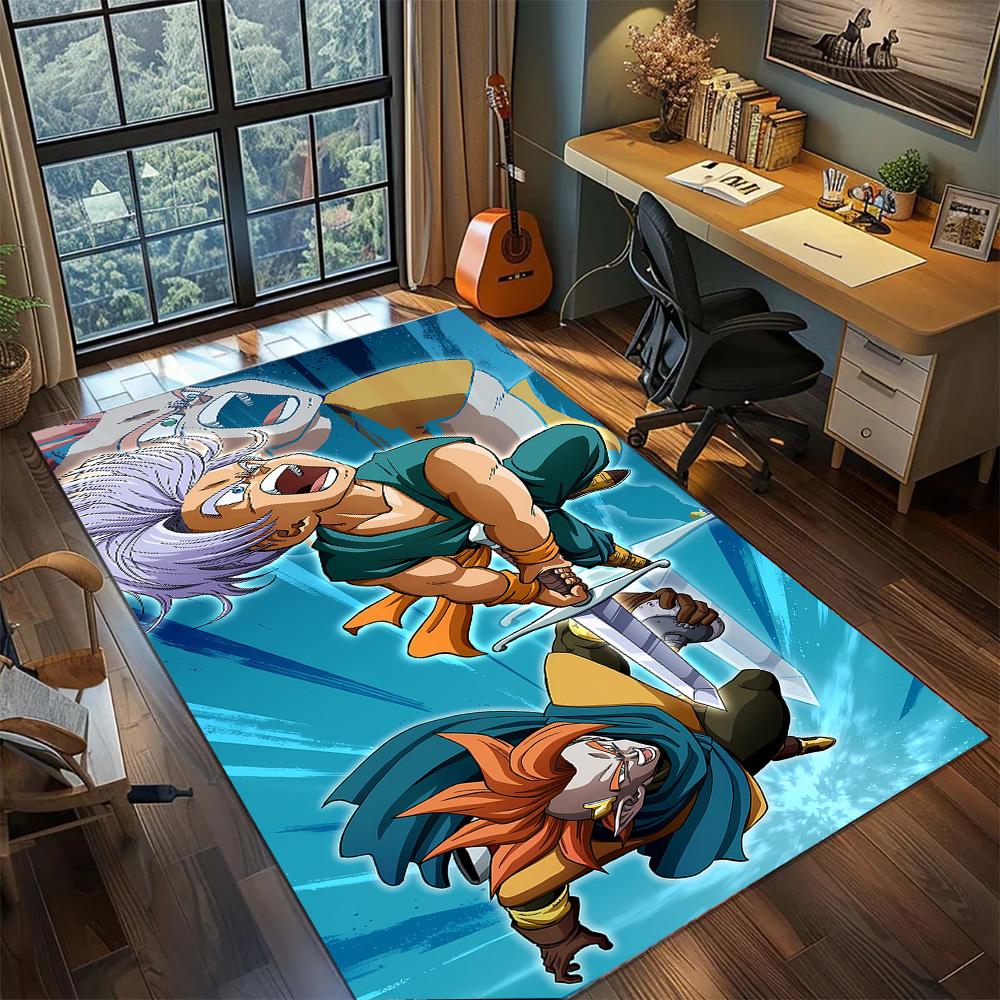 Dragon Ball!Rug Carpet Large Area Rug Non Slip Washable Floor Mat Gamer Room Bedroom Home Decor