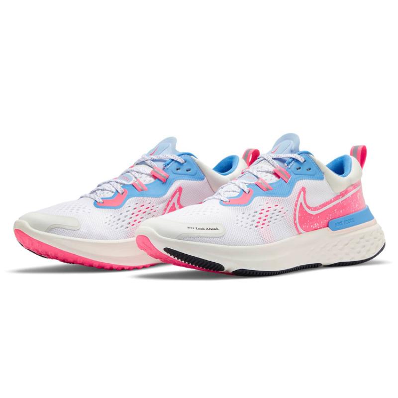 Nike React Miler 2 'White Pink Blue' Sneakers DJ5202-161