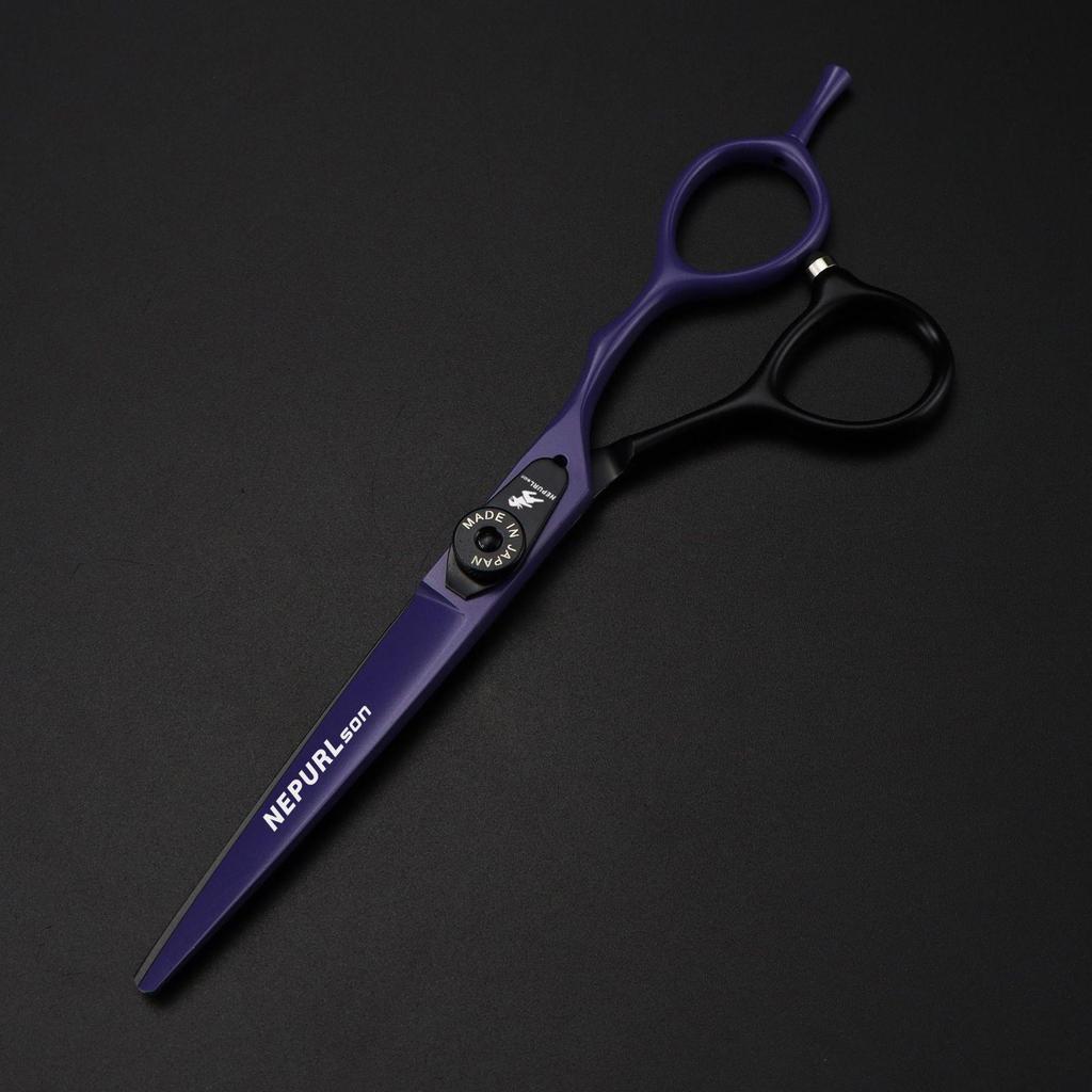 6.0" Napson Black & Purple Hairdressing Scissors FGF05
