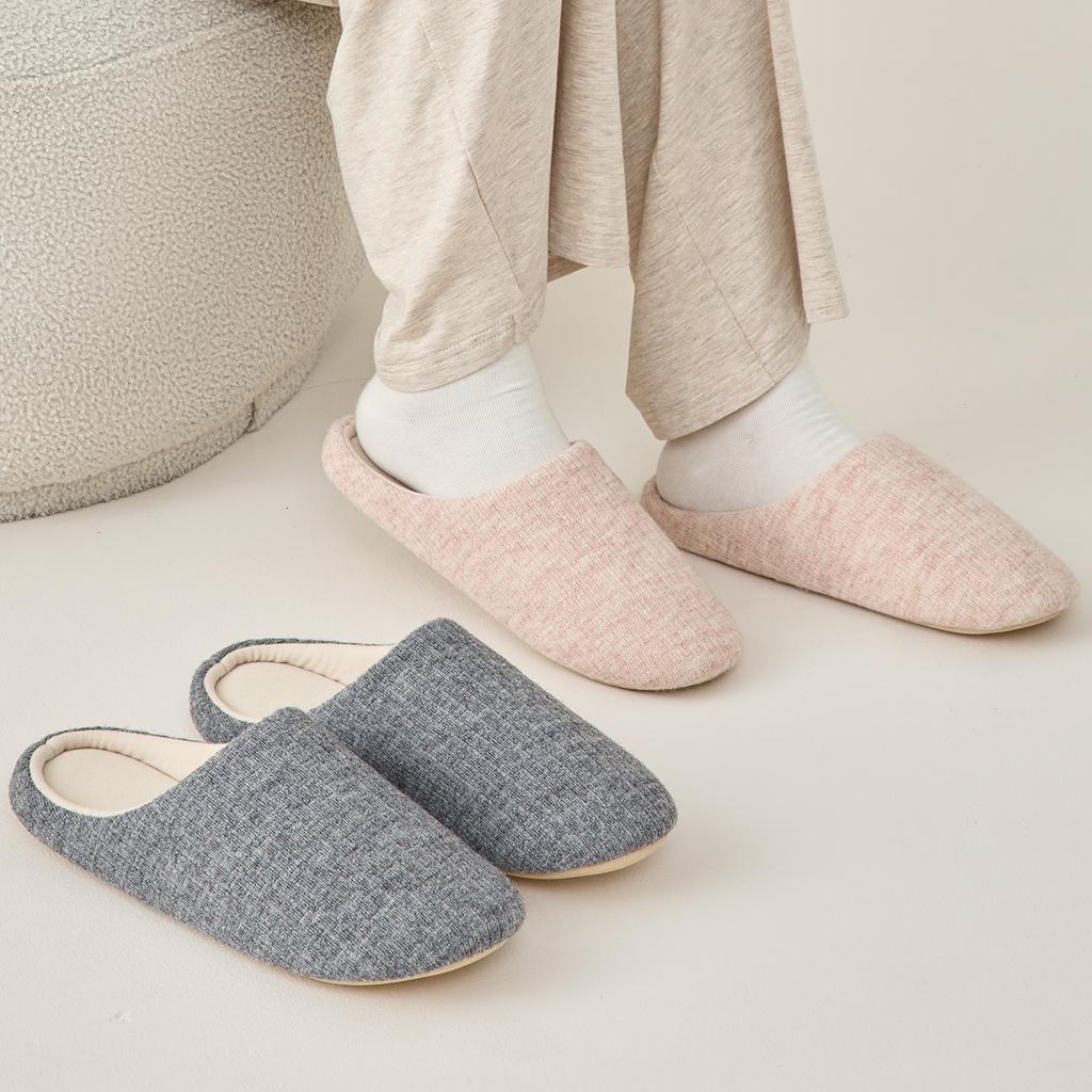 Winter Women Home Slippers Soft Warm Flat Slides Silent Comfortable Non-slip Slippers Indoor Outdoor Men Casual Slippers
