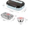 4 Compartment Sealed Lunch Box Stainless Steel Insulated Lunch Box Lunch Box Picnic Storage Multi-compartment Children's Bowl