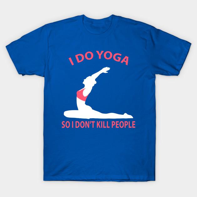 Buy Unisex Fashion TShirt funny yoga 
