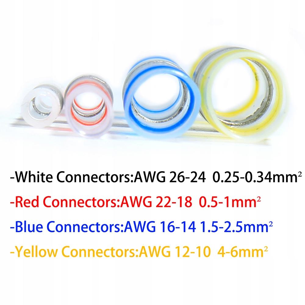 KIT 500SZT QUICK CONNECTION TYPE OF Thermoshrink Connector Clamp Connector