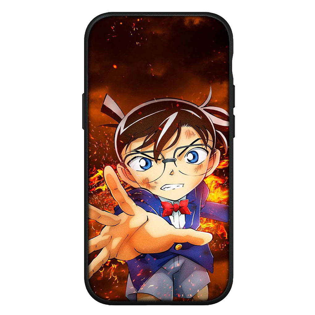 Cover for iPhone 16 15 14 Xiaomi Redmi Note 13 12 11 Pro Max X 10 8 9 XR Samsung Galaxy S24 S23 A15 13COPPO Huawei Comics Detective Conan Phone Case