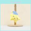 Adorable Star Cloud Plush Toy Charming Moon Doll Cute Sandwich Keychain Accessory