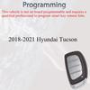 Smart Key Fob Keyless Entry Fits for Hyundai Tucson 2018    Remote Control Key Replacement 4 Button FCC ID: TQ8-FOB-4F11 PN:95440-D3510