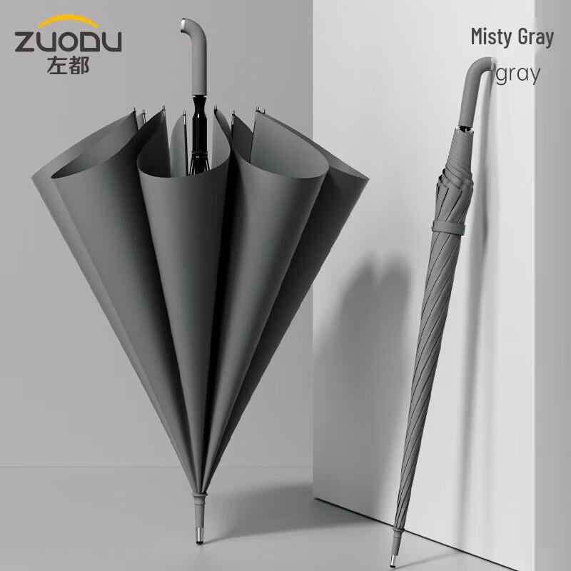 ZUODU ZD133 Semi-Automatic Reinforced Long Handle Umbrella