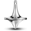 Spinning Top Accurate Metal Spinner Top Desktop Gyro Toys Little Fidget Toys (Silver,Gold, Black)
