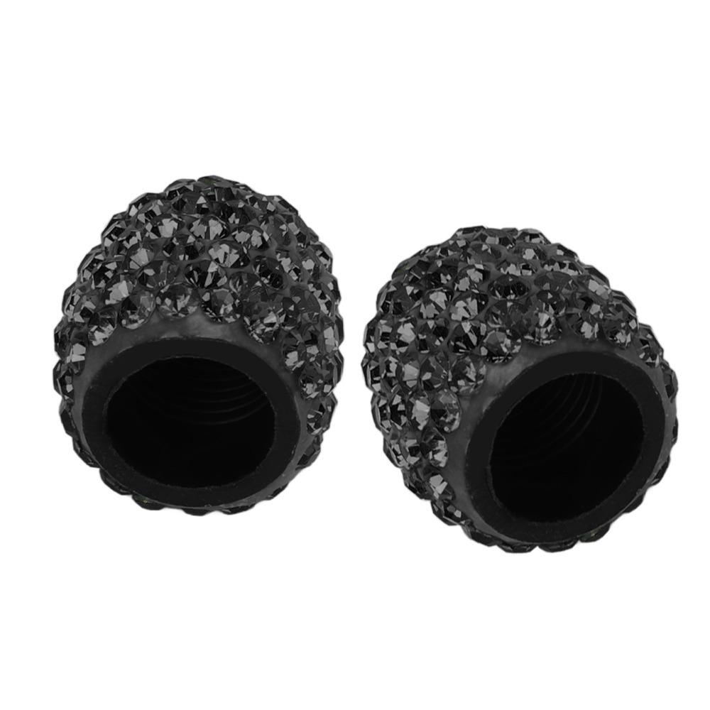 8PCS Handmade Rhinestone Wheel Valve Stem Caps Tire Valve Stem Covers Vehicle DIY Mod Hobbyists