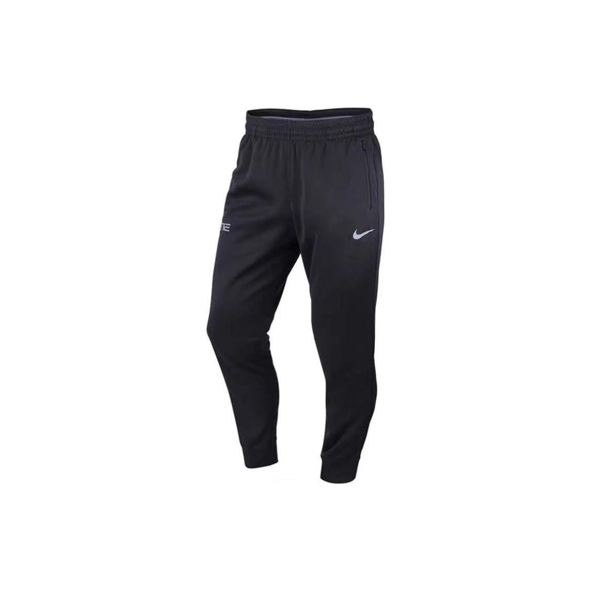 

Nike Logo Print Quick-Dry Tapered Knit Sports Pants Men bottoms Black 904444-010 XL