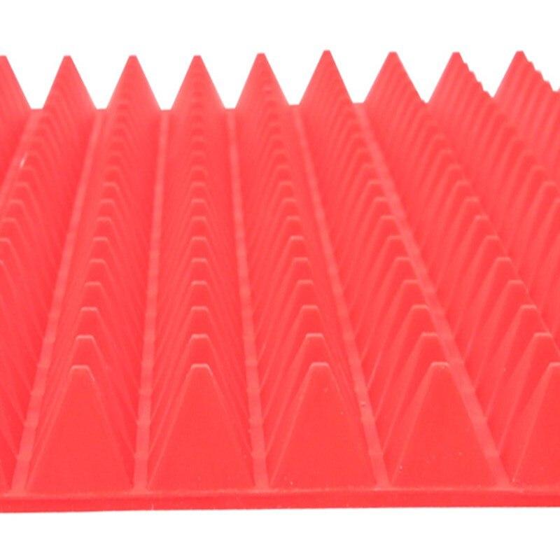 Silikonmatte Pyramidenform Antihaft-Grillpfanne Backmatten Mikrowellenofen Backblech Backformen Küchen-Backzubehör