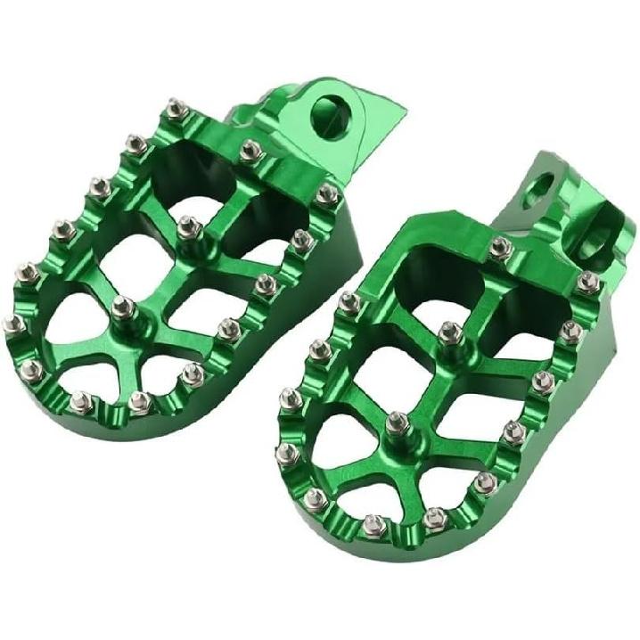 for KX65 for KX80 for KX85 for KX100 for KX112 for KLX140 for KLX140L for KLX140G Motorcycle Footrest Footpegs Foot Pegs Rests Pedals Foot