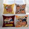 Anime C-Chainsaw Man Pochita Pillow Case  Plush Fabric Soft  Pillowcase Double Sided Print Cushion Cover Household Gifts