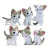 Home Sweet Chis Cute Figurine Set Micro Landscape Decor For Gift Collection And