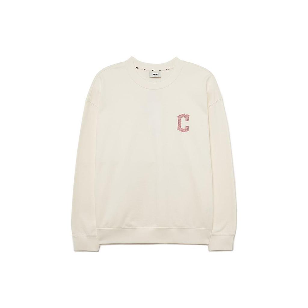 New MLB Sweatshirts Unisex Cream 3AMTB1034-45CRS