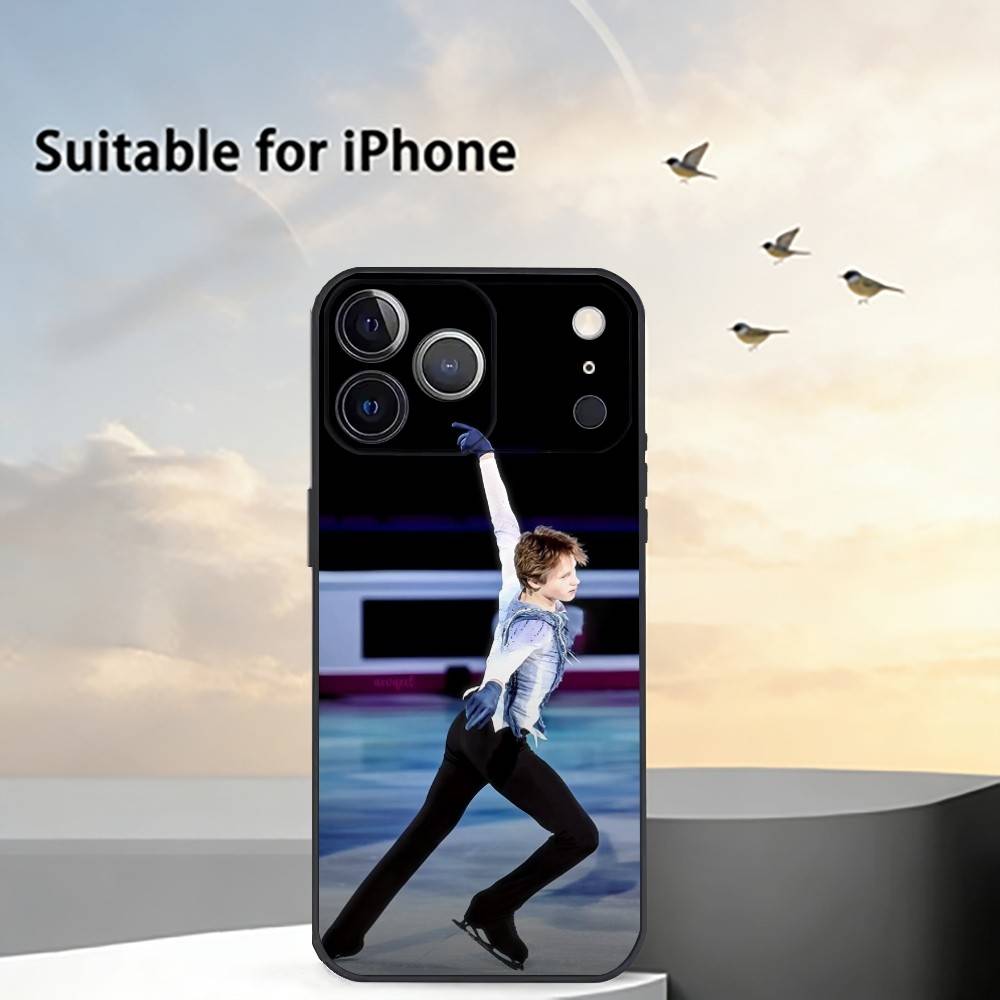 Figure S-Skaters I-Ilia Malinin Phone Case For iPhone 17, 16,15,14,13,12,11 Plus,Pro Max, Others Soft Black Cover