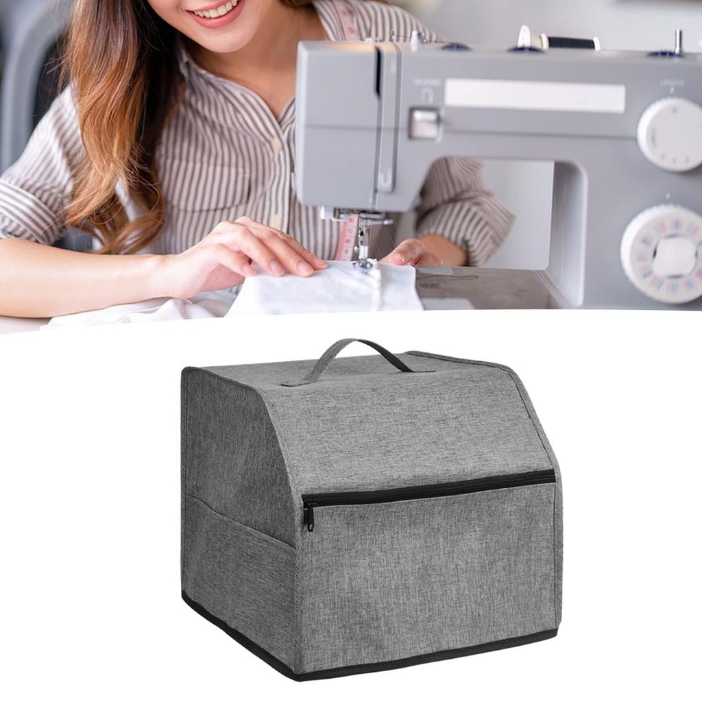 Overlock Machine Cover Sewing Machine Dust Cover Oxford Cloth Serger Overlock Machine Cover with Accessories Pouch