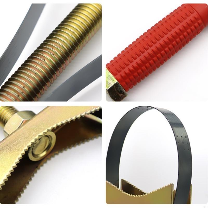 Oil Filter Removal Tool Diameter Adjustable Universal for Car Motorcycle Truck H9EE