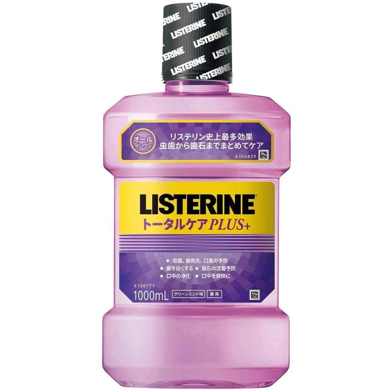 

Лечебный LISTERINE Total Care Plus Вкус Чистая мята 1000 мл