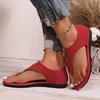 Fashion Summer Designer 2025 New Women Sandals Low Heel Solid Indoor Outdoor Women Comfortable Lightweight Flip Flops Sandals Women