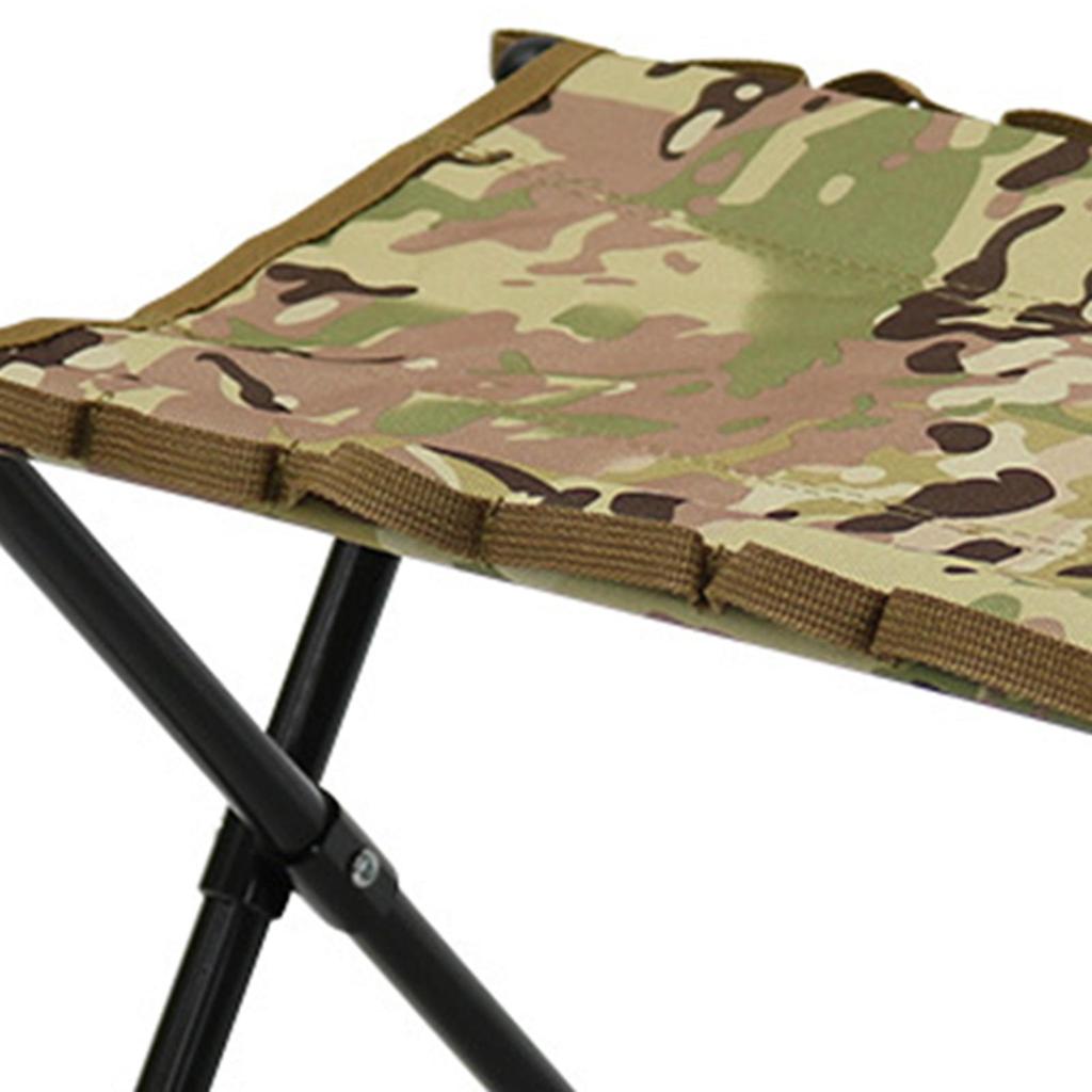 Folding Stool Camping Outdoor Adults Foldable Footstool Fishing Chairs Saddle Chair for Backpacking Beach Walking Garden Picnic