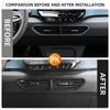 For Volkswagen VW ID3 ID.3 2020 - 2025 LHD Center Console Air Condition AC Vent Frame Trim Decoration Cover Sticker Accessories