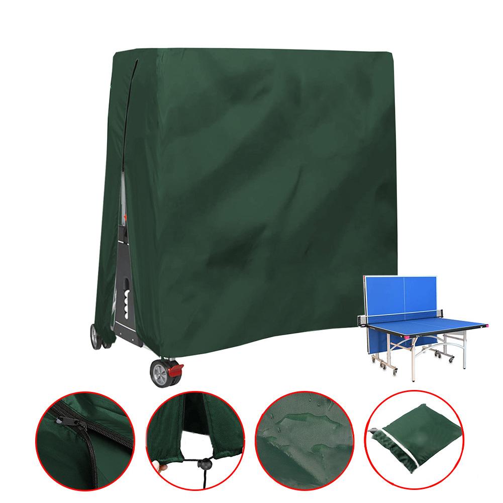 Oxford Fabric Ping Pong Table Cover Dustproof Universal Table Protector Waterproof Table Tennis Cover for Outdoor and Indoor Use