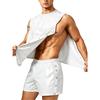 Traje de Sudoración Impermeable para Hombre S-3XL Top sin Mangas y Boxer con Cierre Lateral Ropa Deportiva Adaptativa para el Cuidado de Personas con Discapacidad