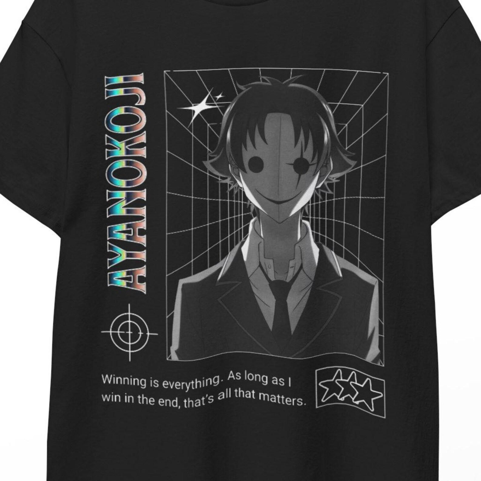 Ayanokoji Kiyotaka Anime Shirt Classroom of the Elite Cold Quote Control Everything Reveal Nothing Trendy StreetwearLook Manga Tee Gift Idea S