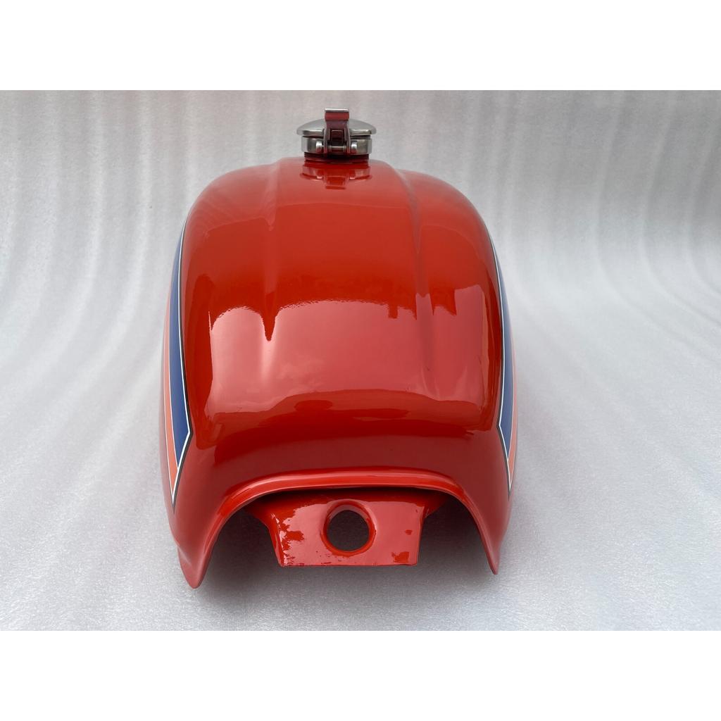 Honda CB400 CB400A 1978 Red Painted Aluminium Alloy Petrol Fuel Gas Tank + Cap