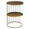 Side Table "Kobu" Gold D36cm - Atmosphera Interior Designer