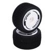 Rear Wheel  s Tires Replacement for   1Celsius24 244016-3368 RC Car Strong Grip Plastic Wheel with Rubber Tires