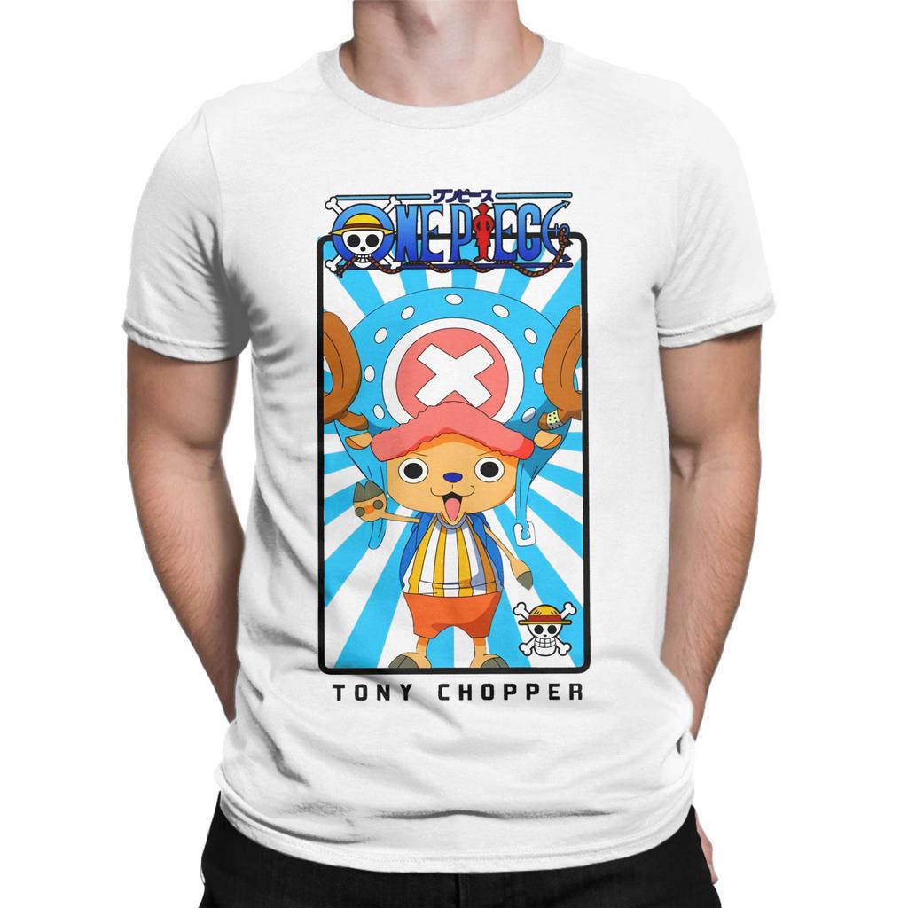 Tony Tony Chopper 100 Cotton Tshirt For Unisex Summer Vintage Tshirts Oneck Trending Tees Oversize Cheap Clothes